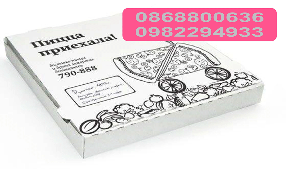 Cung cấp hộp đựng bánh pizza